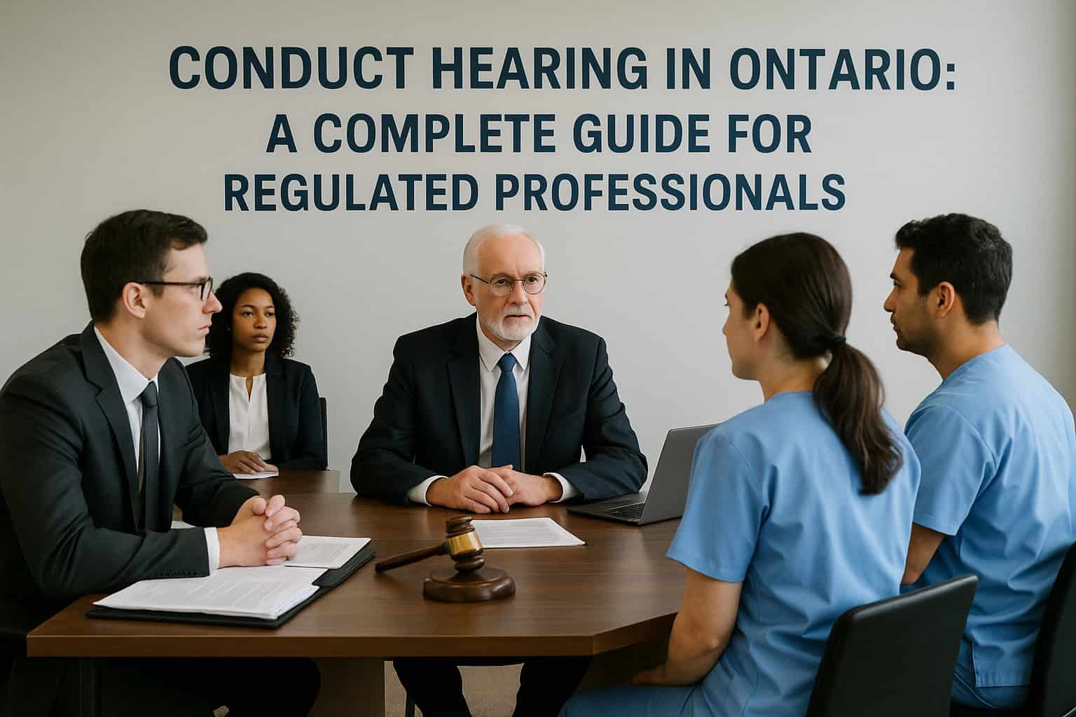 Conduct Hearing in Ontario - Professional Legal Defense for Regulated Professionals