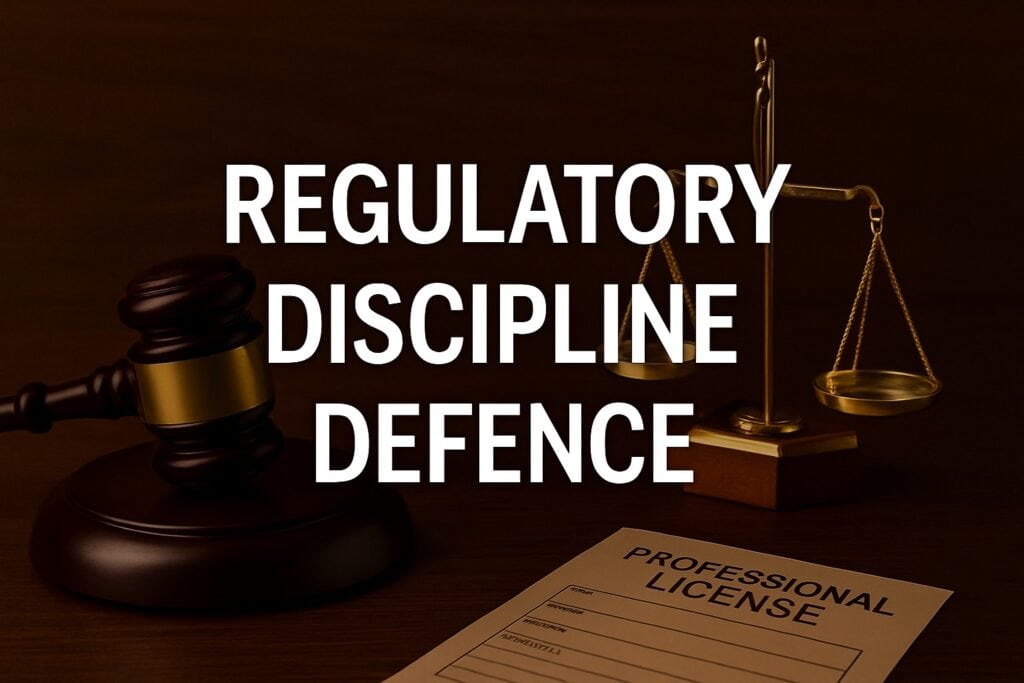 Legal gavel and scales of justice emphasizing regulatory law and legal discipline.